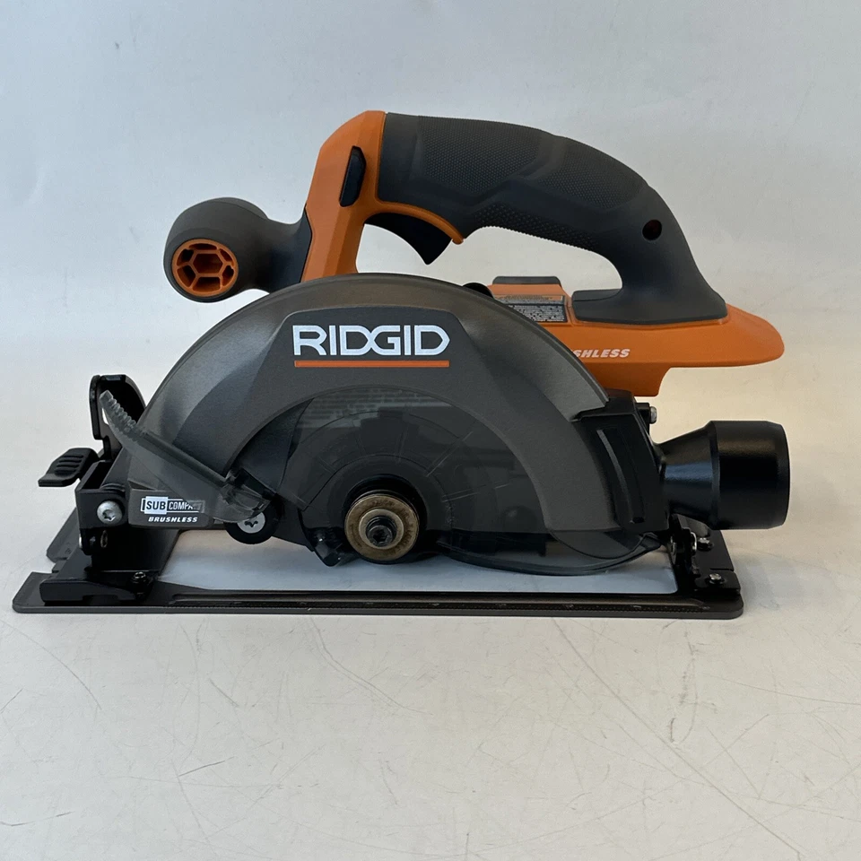 Ridgid 6 1/2 in Circular Saw 18V SubCompact Brushless Cordless R8656B Tool Only - Image 2 of 4