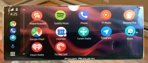 Power Acoustik CP-71WA (UPDATED CP-71W) 1-DIN Stereo Apple CarPlay Android Auto - Picture 2 of 12
