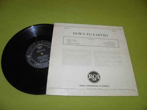 Eartha Kitt - Down To Eartha - 1955 Dutch Press 10" LP Fully Laminated Soul Jazz - Picture 2 of 2
