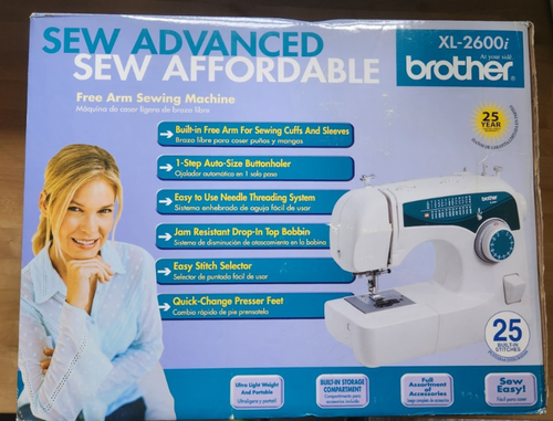 New in Box - Brother XL-2600i Mechanical Free Arm Sewing Machine