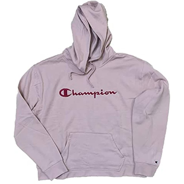 Champion ladies fleece logo hoodie Clearance