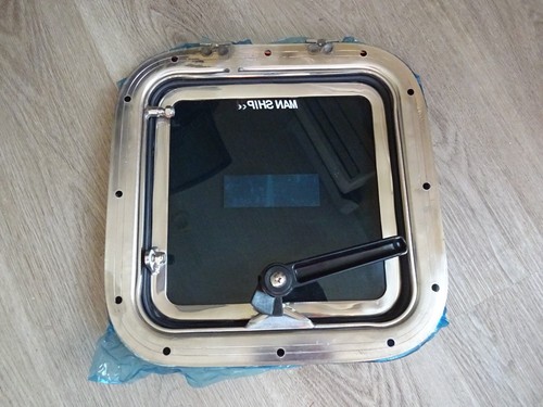 MAN SHIP LDH-10-I / LDH 10X10 I / STAINLESS STEEL HATCH 10 X 10 BOAT DECK / NEW - Picture 3 of 6