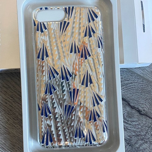 Custodia rigida Heyday iPhone 6, 7, 8 Art Deco - trasparente/oro - NUOVA - Foto 2 di 5
