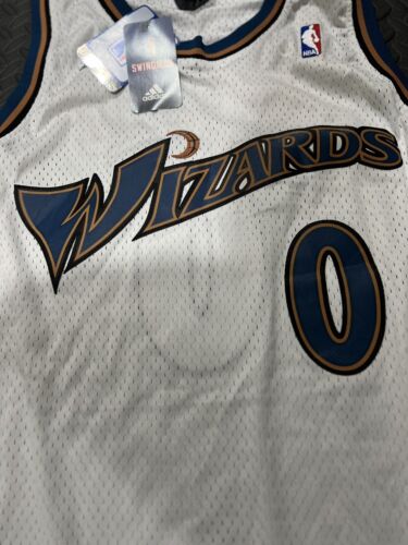 Nuevo con etiquetas Camiseta deportiva de baloncesto Adidas Gilbert Arenas Washington Wizards Swingman para hombre XL - Imagen 4 de 7