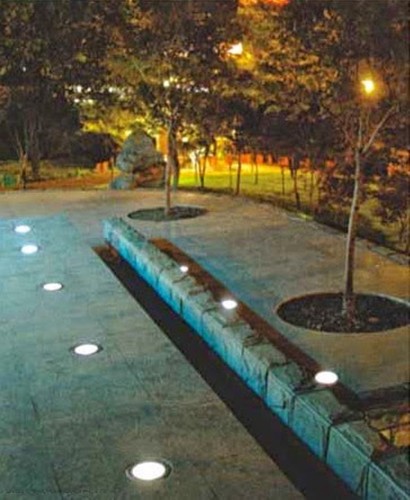 FARETTO INCASSO LED FARO DA ESTERNO LUCE SEGNAPASSO CALPESTABILE IP65 1 W A 12 W - Foto 12 di 17