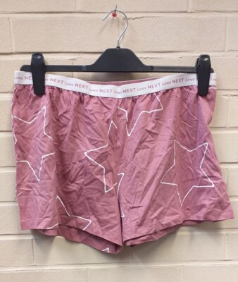 Next Time to Dream Stars Pyjama Shorts rosa