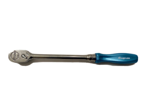 Snap On Ratchet 3/8 Unidad Azul Perla Manija Rígida Doble 80 Totalmente Nuevo FHLD80 - Imagen 2 de 7