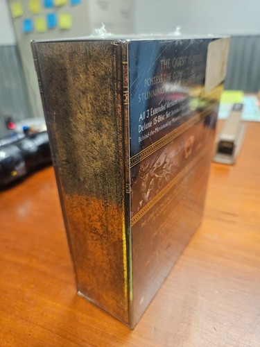 Lord of the Rings: The Motion Picture Trilogy (Blu-ray) - Extended Edition - New - Foto 2 di 6