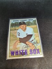 1967 Topps Eddie Stanky #81 Chicago White Sox 