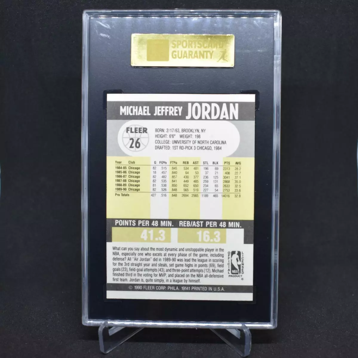 Michael jordan outlet fleer 26