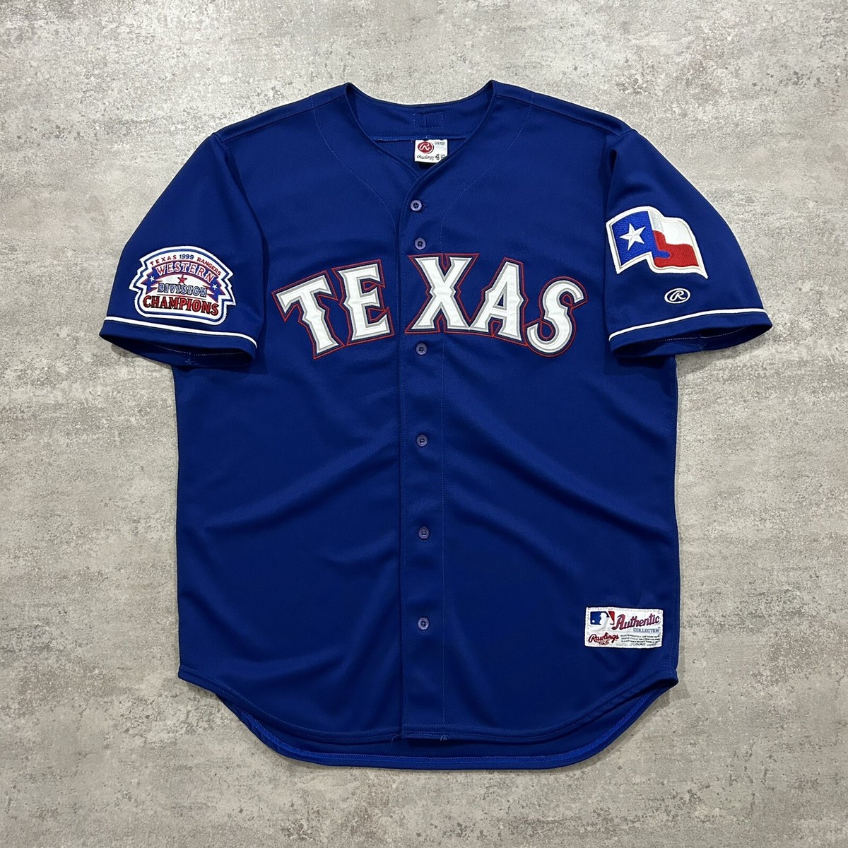 VTG 90s MLB TEXAS RANGERS IVAN RODRIGUEZ AUTHENTIC JERSEY VTG 90s MLB TEXAS RANGERS IVAN RODRIGUEZ AUTHENTIC JERSEY