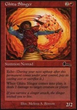 Ghitu Slinger x1 - Urza's Legacy - NM-Mint, English - Urza's Legacy
