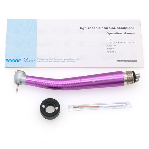 US COXO Dental Colorful CX207-C High Speed Air Turbine Handpiece 4 Hole M4 Blue - Picture 44 of 55