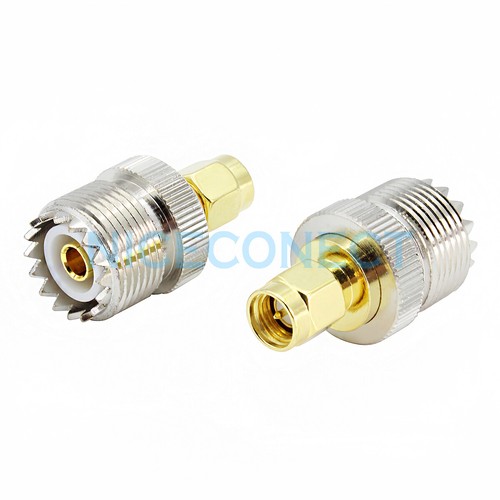 1x UHF PL-259 SO-239 Macho Hembra a SMA Enchufe Jack RF Conector Coaxial Adaptador - Imagen 5 de 6
