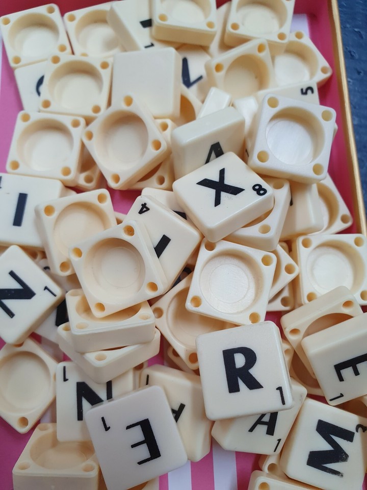 Large Scrabble Letters Scrabble Letters. Craft. Card making. Letters . Words | eBay UK
