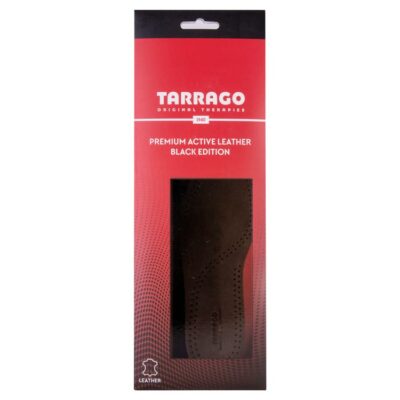 Tarrago Original Therapies Premium Active Leather Insole, Black Edition