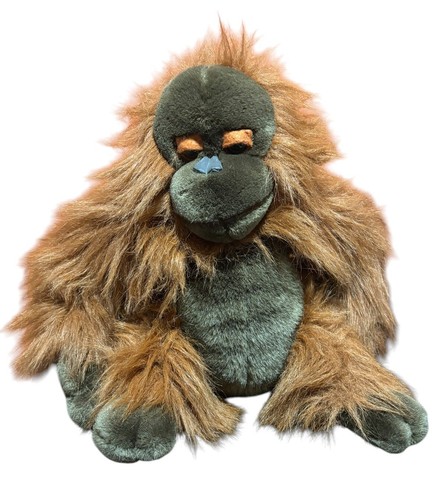Vintage Chosun Heart To Heart Orangutan Plush Stuffed Animal Monkey Korea Tag - Picture 4 of 10