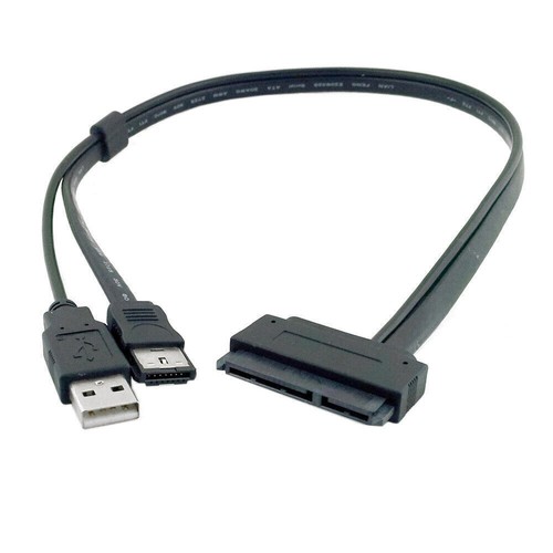 USB to SATA Adapter Cable 22Pin SATA to Esata Data Cable USB SATA to eSATA Cable - Afbeelding 1 van 5