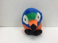 VINTAGE Swibco 1994 Puffkins PATRICK Green Bear Stuffed Plush 6678 w/ Tag