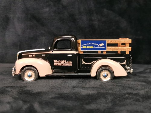 Camioneta Ford Ertl Diecast Modelo 1940 Weil Mclain Nº 40 Escala 1:24 - Imagen 10 de 17
