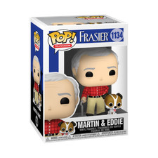 Funko Pop! Frasier Martin Crane & Eddie #1134 abovedado nuevo 2021