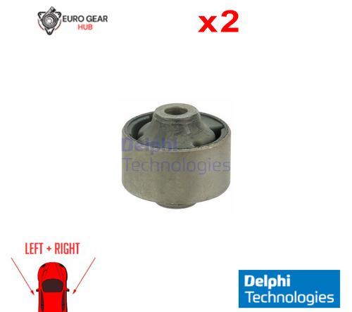 SET OF 2 MOUNTING, CONTROL/TRAILING ARM DELPHI TD1627W FOR HYUNDAI / KIA 2 PCS