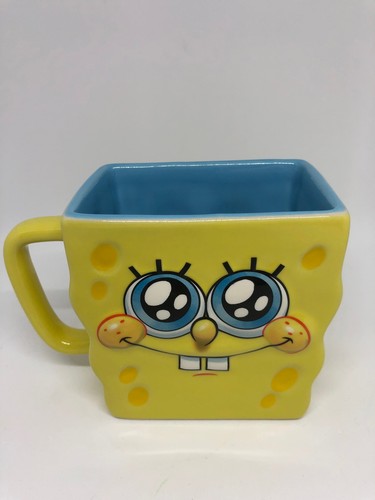 Universal Studios Spongebob Sculpted Ceramic Coffee Mug - Picture 2 of 3