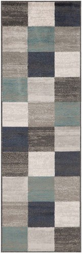 Rockaway Geometric Checkered Transitional Soft Large Indoor Area Rug Or Runner - Picture 25 of 25