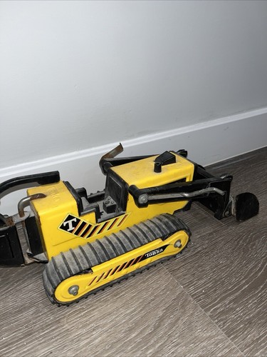 Vintage Tonka Metal Excavator Pressed Steel Yellow - Picture 2 of 16