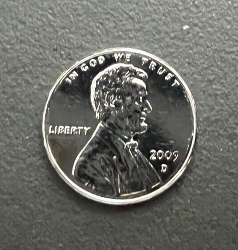 2009 D Penny Silver Lincoln Commemorative 1 Cent Uncirculated - Picture 5 of 5