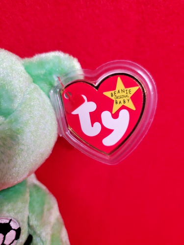 Ty Beanie Baby MwMT - KICKS the Soccer Bear - Imagen 4 de 4