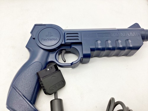 Playstation 2 Konami Hyperblaster Light Gun Japan DHL 1 week to USA - Picture 3 of 5