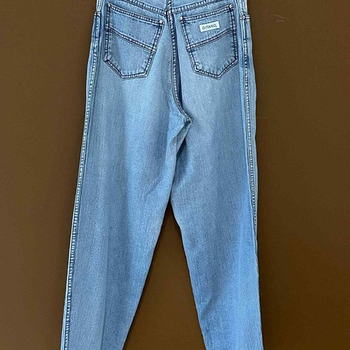 Gitano Vintage Blue Baggy Jeans 100% Cotton Size 8 - Picture 2 of 4