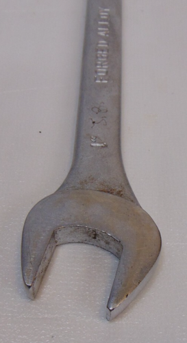 Master Mechanic M6132 1" 12 Point SAE Chrome Wrench Box End Open 13.25" Long - Bild 7 von 7