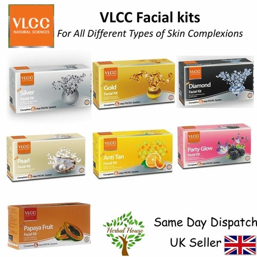VLCC Facial Kit Sets Clearer Skin, Scrub, moisturising, radiant glow