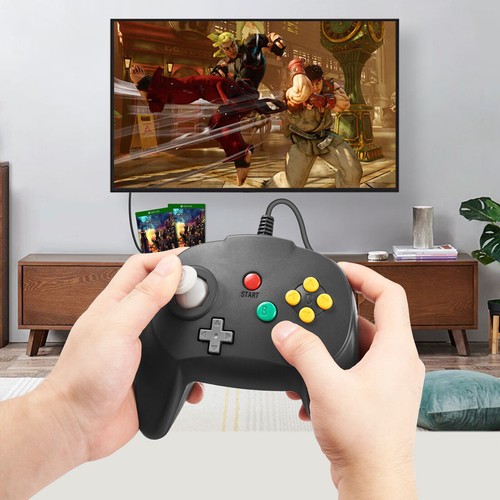 Controlador Estilo USB Nintendo 64 N64 Gamepad Joystick para PC MAC Raspberry Pi 3 - Imagen 175 de 224