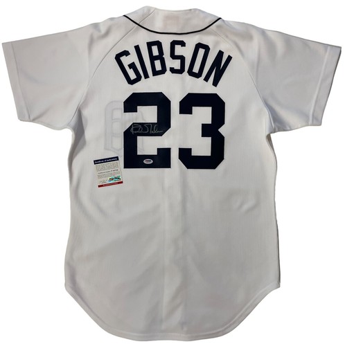 KIRK GIBSON SIGNED WILSON AUTHENTIC 1984 DETROIT TIGERS JERSEY PSA COA 44 - Picture 1 of 6