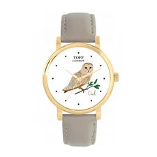 Toff London TLWS-83524 Ladies Owl Bird Watch