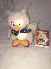 Hallmark Storybook Friends Plush Oscar Owl 7" Tags