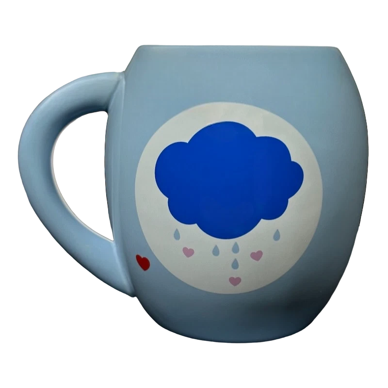 Кружка Care Bears Grumpy Bear дождевое облако и сердце синяя Vandor - Изображение 3 из 4