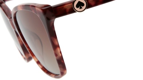 NUOVI occhiali da sole Kate Spade AMIYAH/G/S 086 HAVANA 55-16-140 mm B48 mm polarizzati - Foto 6 di 10