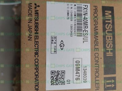 1pcs MELSEC PLC FX1N-40MR-ES/UL New IN BOX
