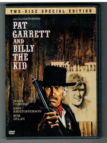Pat Garrett and Billy the Kid 2-disc DVD 1973 James Coburn Kris Kristofferson