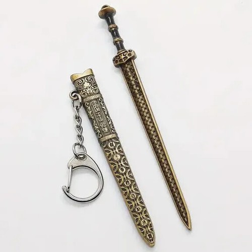 Premium Ancient Chinese Mini Sword Keychain Sword Keyring Katana Gift UK Seller - Picture 16 of 22