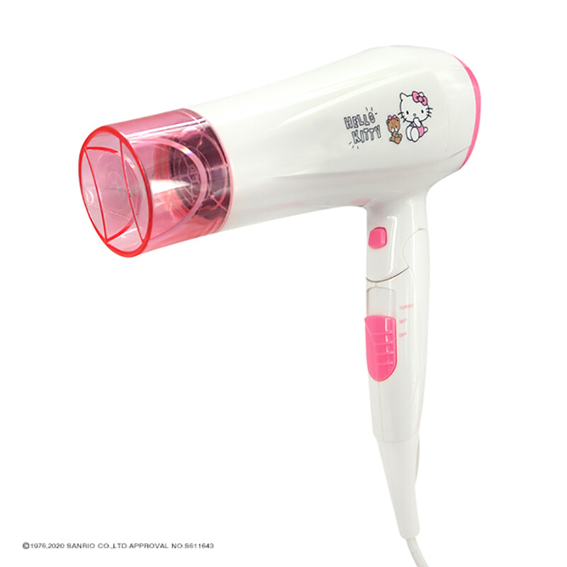 サンリオ♡キティ マイナスイオン ドライヤー SLS-HDKT1(P) ハローキティ マイナスイオン ヘアドライヤー（海外対応） - メイク