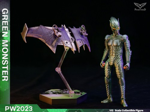 Figura de acción PWTOYS PW2023 1/12 Spider-Man Norman Osborn Duende Verde En stock - Imagen 2 de 12