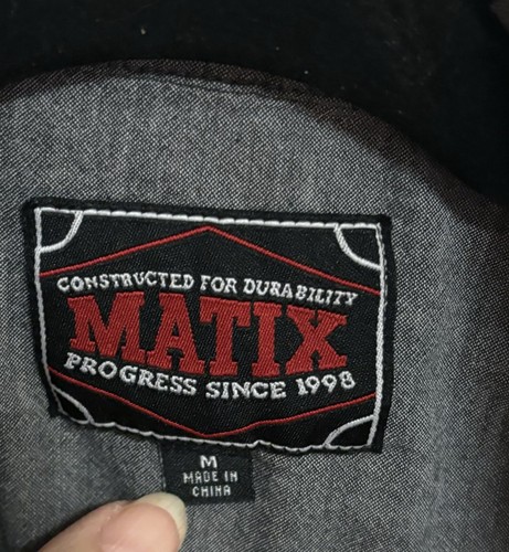 UPCYCLED Matix Red Bush Irish Whiskey Bushmills Flannel Snap Up Shirt Shacket M - Picture 3 of 11