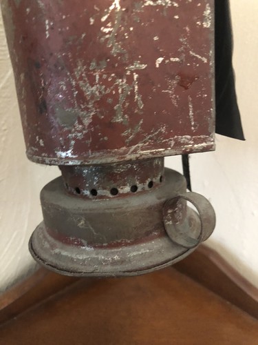 Antike W V & B Petroleum Laterne Lampe Dunkelkammer Laterne Fotografie - Bild 19 von 20