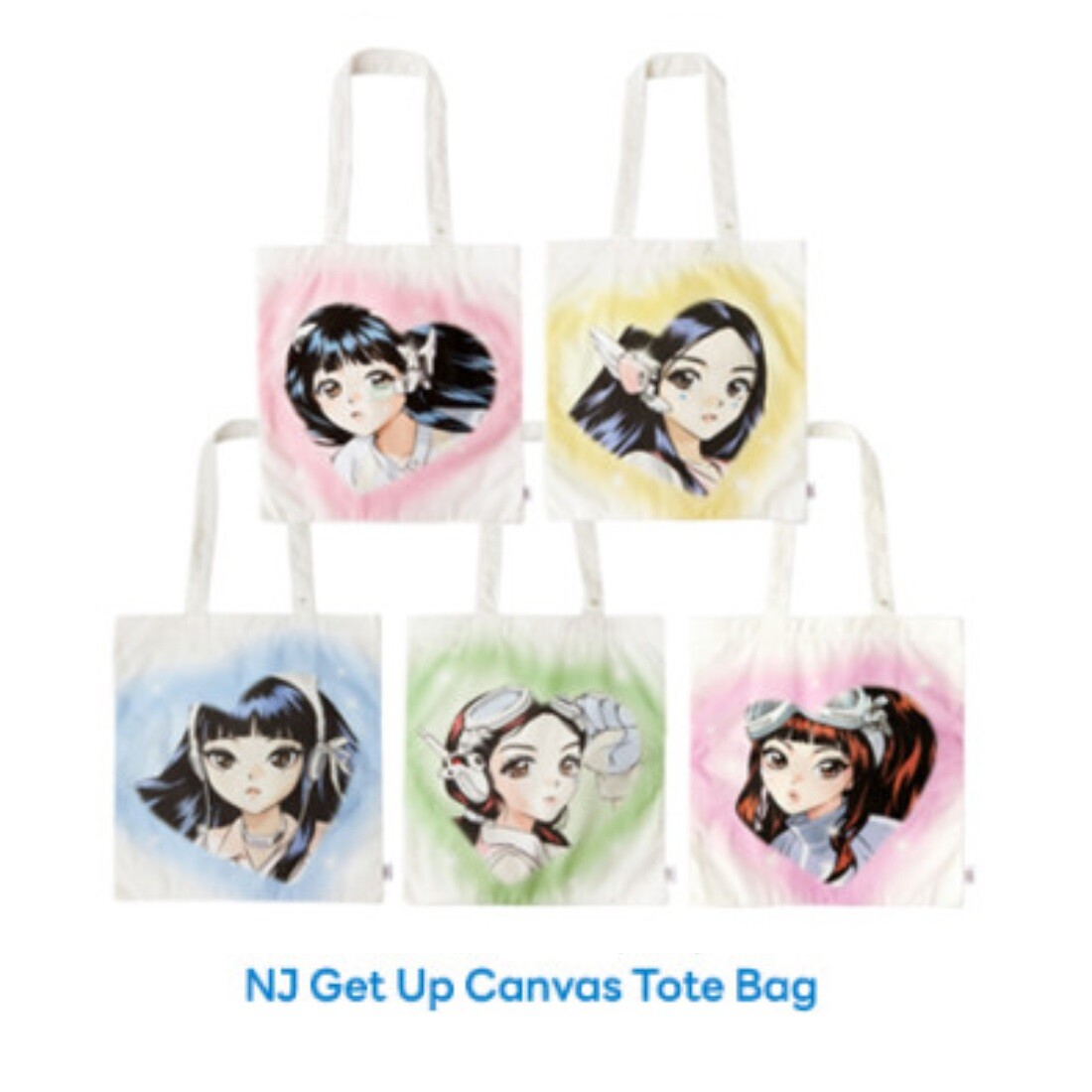 公式 ] LINE FRIENDS x NewJeans 3rd MD : NJ Get Up Canvas