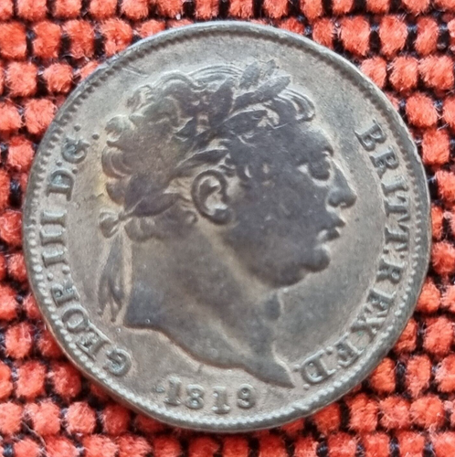 Monedas de plata británicas de seis peniques de Isabel I-Guilliam IV de 1569-1837 - Imagen 49 de 91